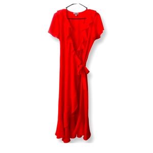 Stunning red Chelsea28 wrap dress